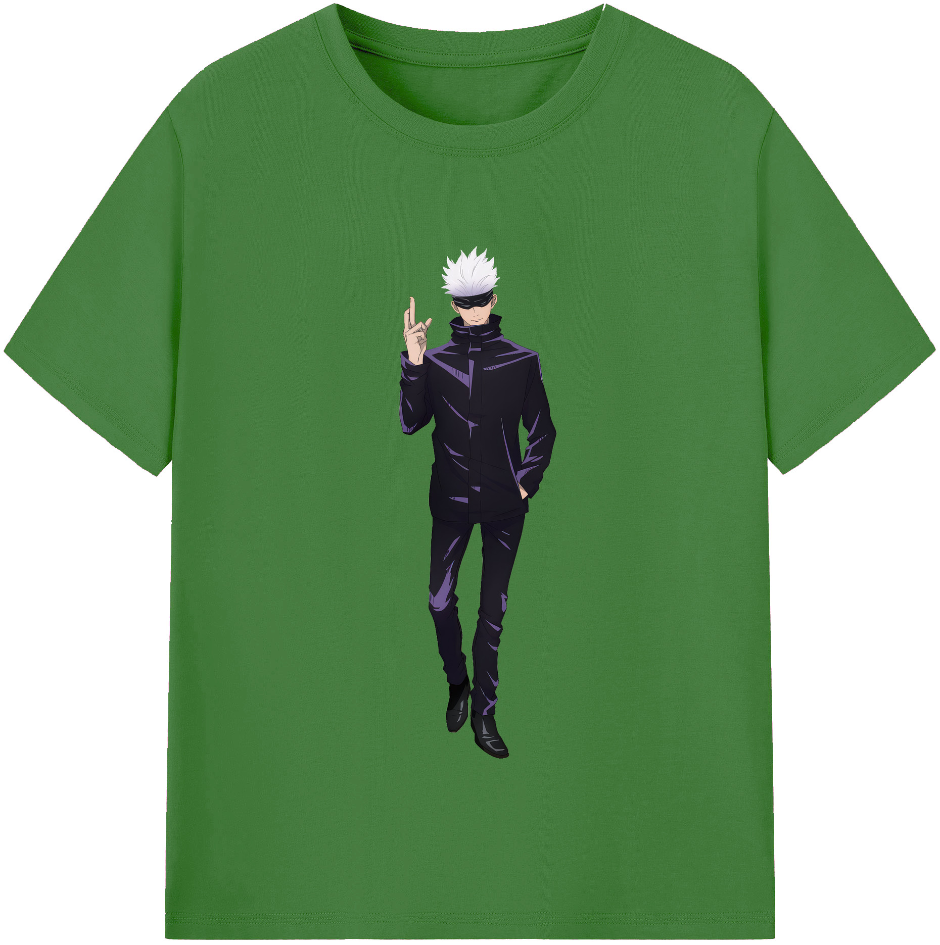 （画像用） 呪術廻戦 Jujutsu Kaisen レディースカジュアルプリントTシャツ（綿100％）
